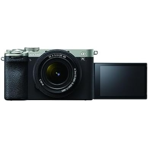 Sony Alpha 7C II Full-Frame Interchangeable Lens Camera Lens Kit - Silver