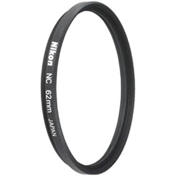 Nikon FTA11401 62mm Screw-on NC Filter Neutral Clear DSC Accessories, Black