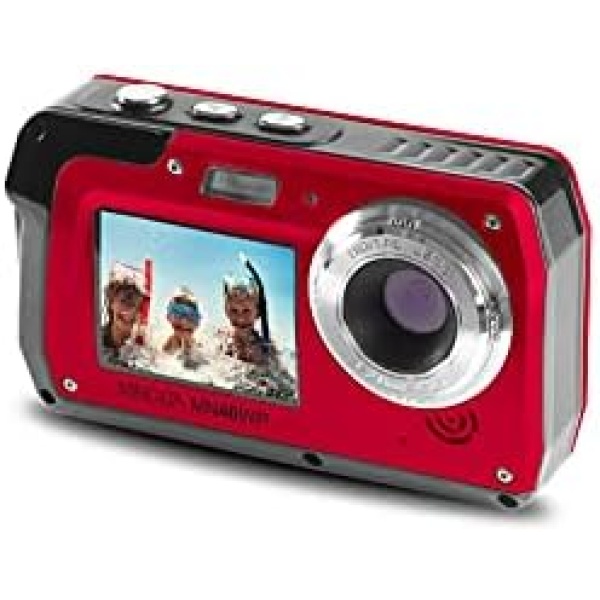 Minolta 48 MP Dual Screen Waterproof Digital Camera MN40WP