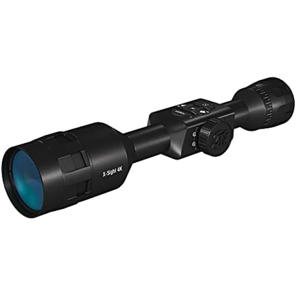ATN X-Sight 4K Pro Smart Day/Night Hunting Scope w/Ballistics Calc, 3864x2218