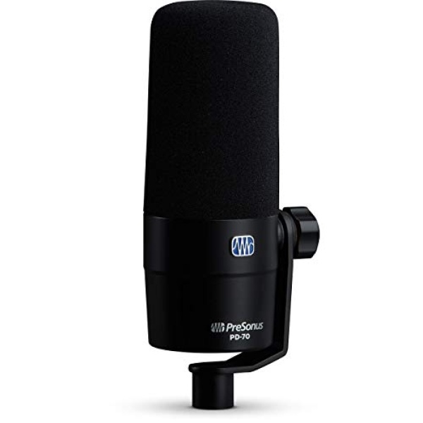 PreSonus PD-70 Dynamic Vocal Microphone for Broadcast, Podcasting