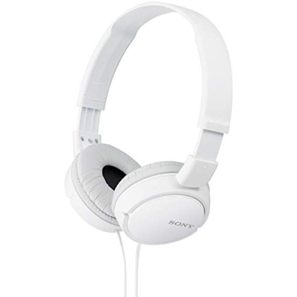 Sony MDR-ZX110A Wired On Ear Headphone without Mic (White)