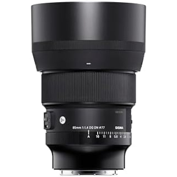 Sigma 85mm F1.4 DG DN Sony E (322965), Black