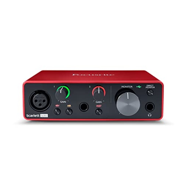 Focusrite Scarlett Solo (3rd Gen) USB Audio Interface