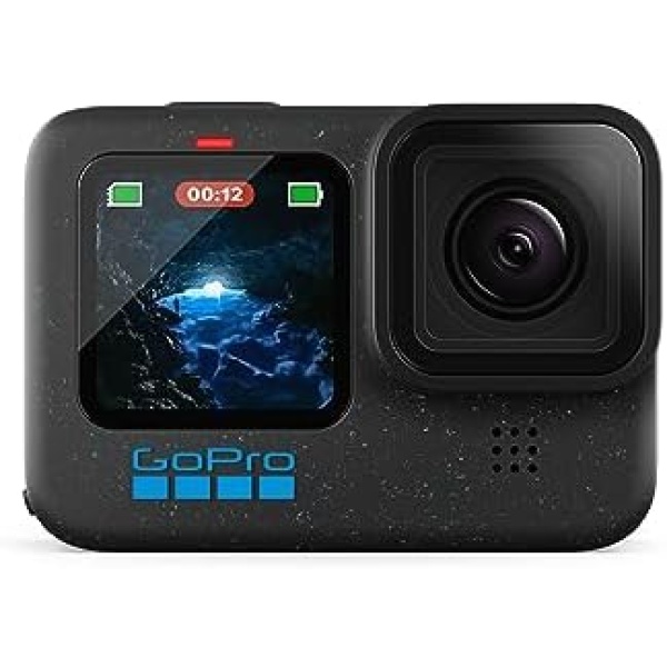 GoPro HERO12 Black - Waterproof Action Camera with 5.3K60 Ultra HD Video