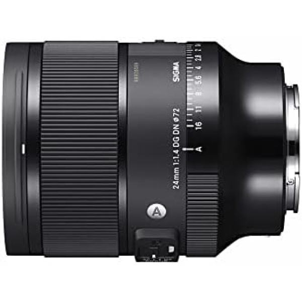 Sigma 24mm F1.4 Art DG DN for Sony Mount, Black