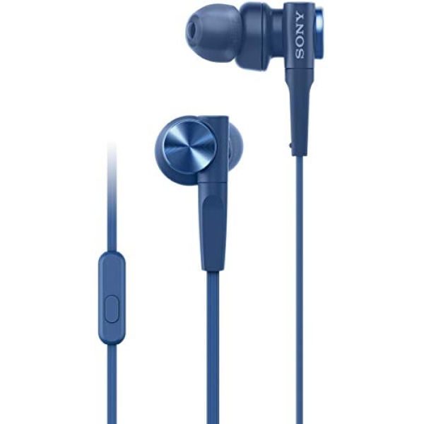 Sony Premium MDR-XB55AP in-Ear Extra Bass Wired Headphones with Mic