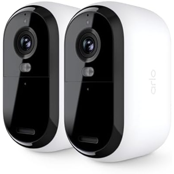 Arlo Essential Security Camera 2K | Outdoor-Indoor | 2nd Gen
