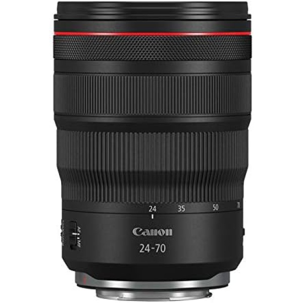 Canon RF 24-70mm F2.8 L is USM Lens, Black