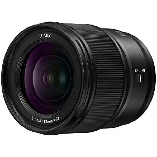 Panasonic LUMIX S Series Camera Lens, 18mm F1.8 L-Mount Interchangeable Lens for