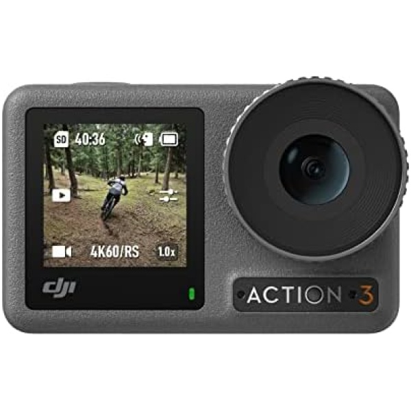 DJI Osmo Action 3 Standard Combo, Waterproof Action Camera with 4K HDR