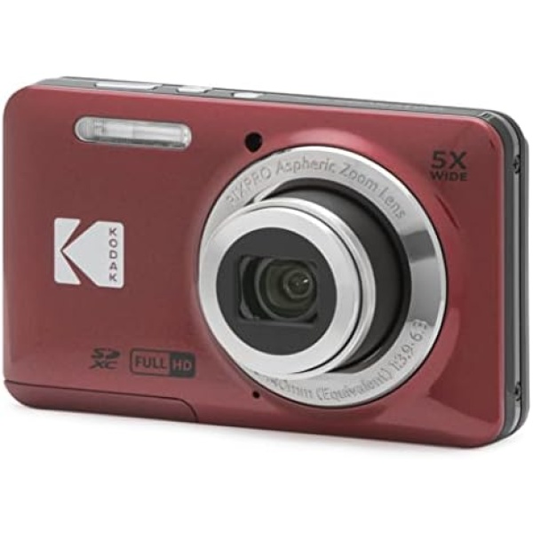 KODAK PIXPRO FZ55-RD 16MP Digital Camera 5X Optical Zoom