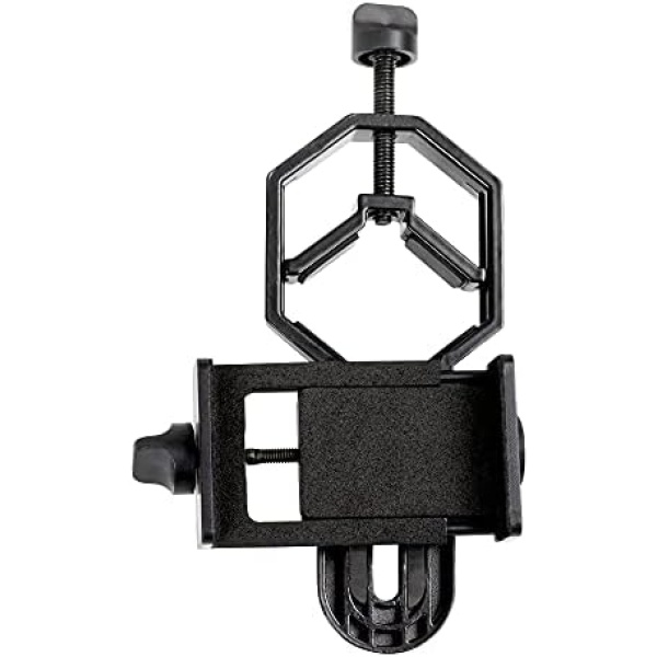 Celestron 81035 Basic Smartphone Adapter 1.25" Capture Your Discoveries, Black