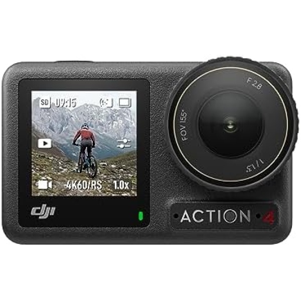 DJI Osmo Action 4 Standard Combo - 4K/120fps Waterproof Action Camera
