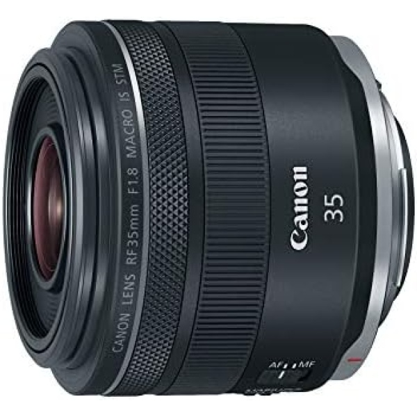 Canon RF35mm F1.8 is Macro STM Lens, Black