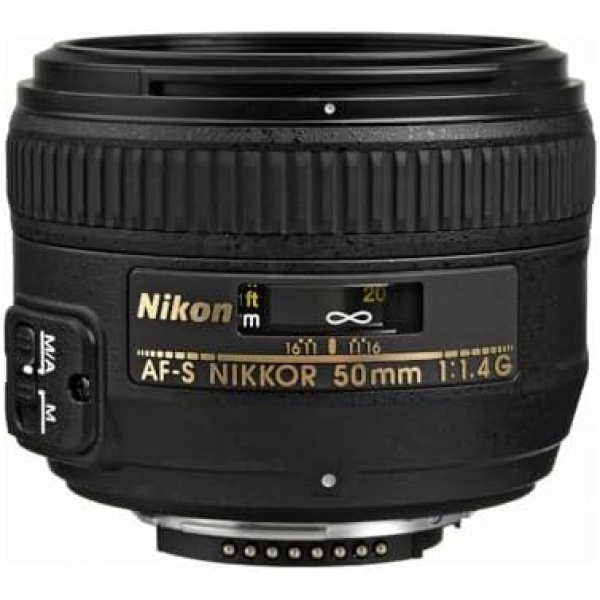 Nikon AF-S FX NIKKOR 50mm f/1.4G Lens with Auto Focus for Nikon DSLR Cameras