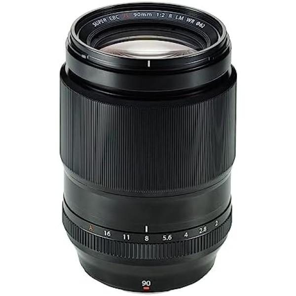 Fujifilm 16463668 Fujinon Prime Lens XF90mm F2.0 R LM WR, Mid-Range Telephoto