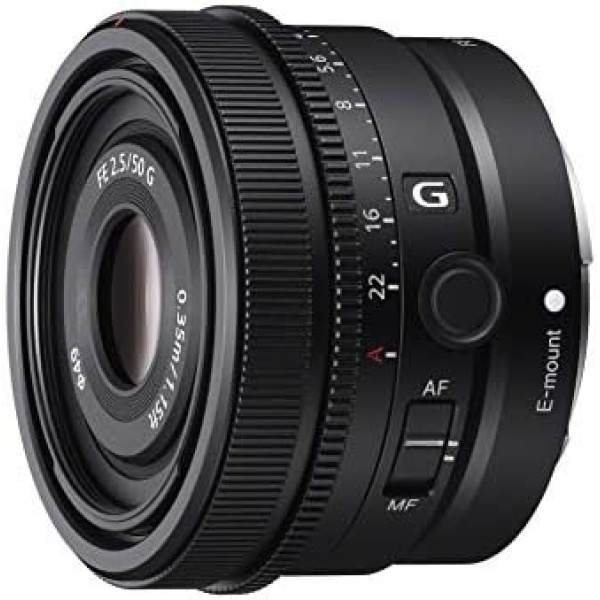 Sony FE 50mm F2.5 G Full-Frame Ultra-Compact G Lens