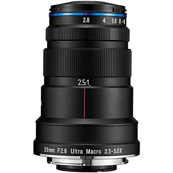 Venus Laowa 25mm f/2.8 2.5-5X Ultra Macro for Canon EOS EF/EF-S Mount: Canon EOS