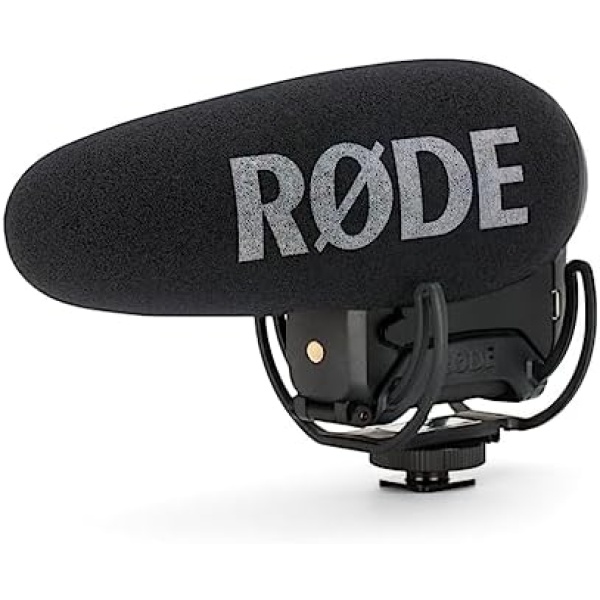 Rode VideoMic Pro+ Compact Directional On-Camera Shotgun Condenser Microphone