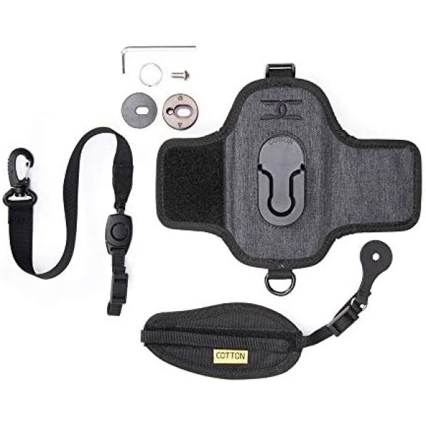 Cotton Carrier 288GREY CCS G3 Strap Shot for One Camera - Grey