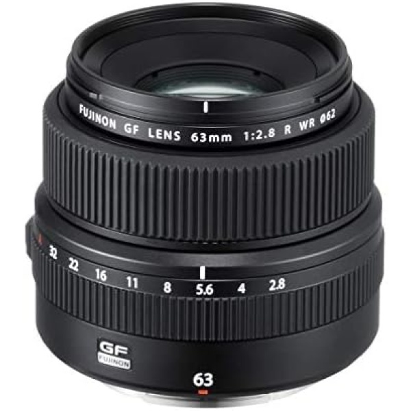 Fujifilm Fujinon Prime Lens GF63mm F2.8 R WR, Standard Lens for Fujifilm GFX