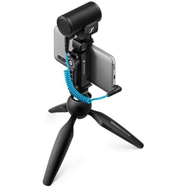 Sennheiser Professional MKE 200 + Mobile Kit, Directional On-Camera Microphone