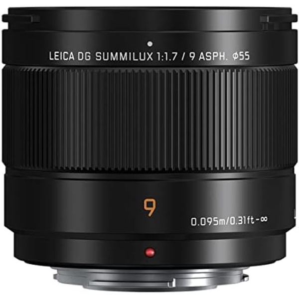 Panasonic LUMIX Micro Four Thirds Camera Lens, Leica DG SUMMILUX 9mm F1.7 ASPH