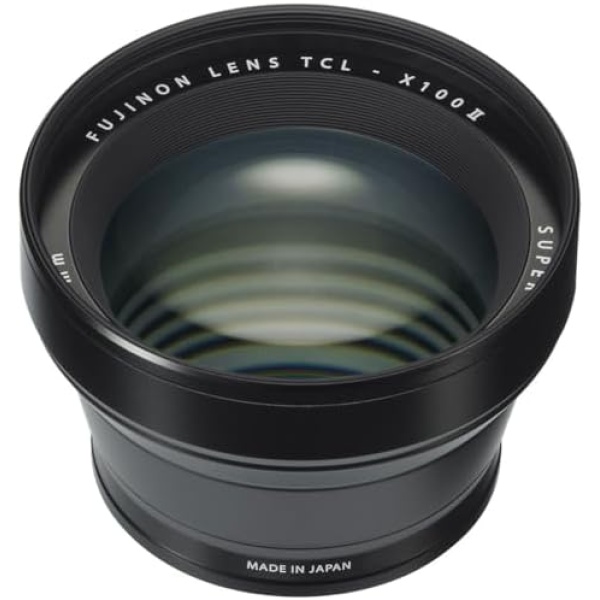 Fujifilm 16534742 Fujinon Tele Conversion Lens for X100 Series Camera, Black