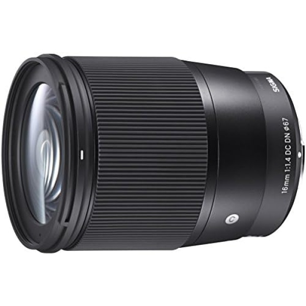 Sigma 16mm f/1.4 DC DN Contemporary Lens for Sony E (402965) Black