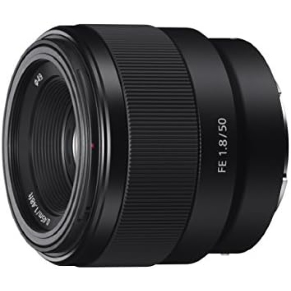 Sony Fe 50mm F1.8 Lens (SEL50F18F/2), Black