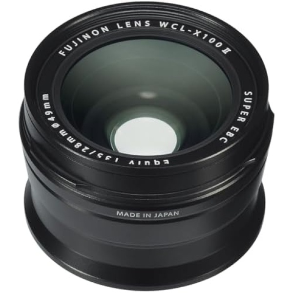 Fujifilm 16534728 Fujinon Wide Conversion Lens for X100 Series Camera, Black