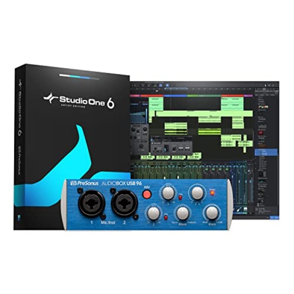 PreSonus Audiobox USB 96 Audio Interface with Studio One Artist DAW