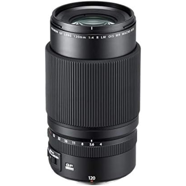 Fujifilm Fujinon Prime Lens GF120mm F4 R LM OIS WR, Macro Lens for Fujifilm GFX