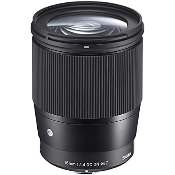 Sigma 16 mm f/1.4 (C) AF DC DN Lens for Canon EF-M Mirrorless