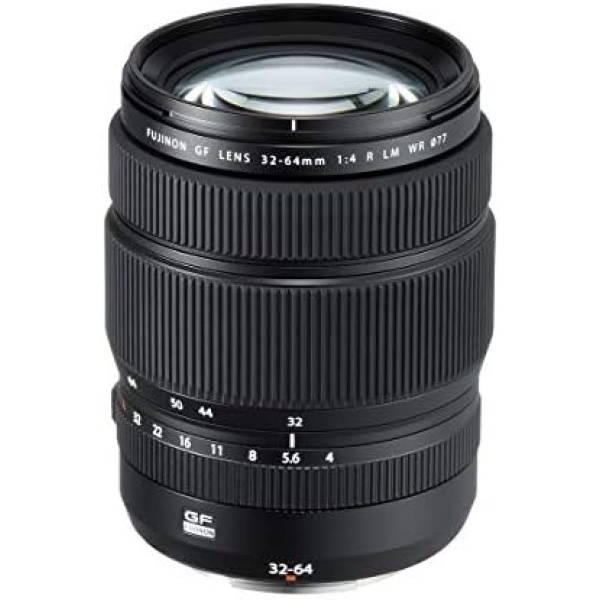 Fujifilm Fujinon Zoom Lens GF32-64mm F4 R LM WR, Wide Angle Zoom Lens for