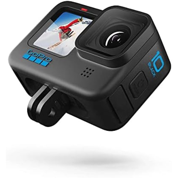 GoPro HERO10 Black - Waterproof Action Camera with Front LCD