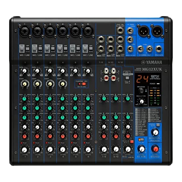 YAMAHA Mixing Console MG Series - MG12XUK