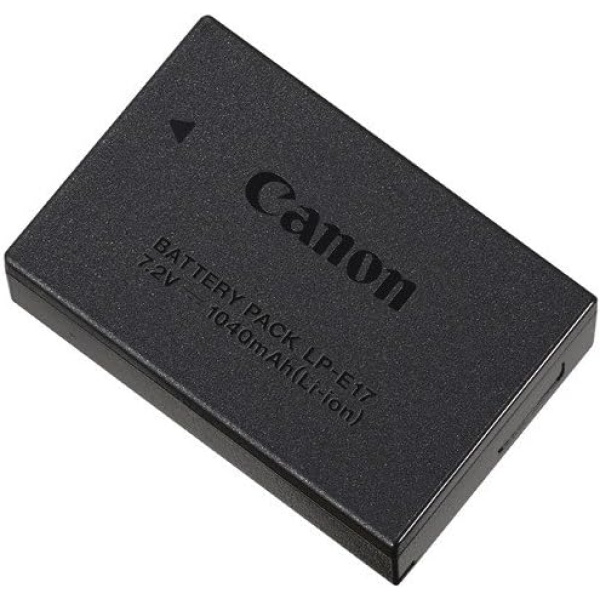 Official Canon LP-E17 Lithium-Ion Battery Pack for EOS Rebel T6i and T6s DSLRs